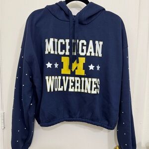 Michigan Wolverines Navy Sweatshirt